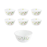 Corelle  Asia Collection Green Breeze 6 177ml Katori & 1 828ml Curry Bowl (Pack of 7)