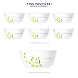 Corelle Asia Collection European Herbs (Pack of 7) - Bowl Set