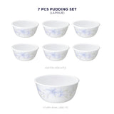 Corelle  Asia Collection Lapinue 6 177ml Katori & 1 828ml Curry Bowl (Pack of 7)