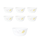 Corelle Livingware Plus Elegance 6 177ml Katori & 1 828ml Curry Bowl (Pack of 7)