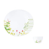 Corelle  Asia Collection Provence Garden 4 26cm Dinner Plate & 4 177ml Katori (Pack of 8)