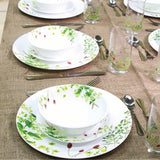 Corelle  Asia Collection Provence Garden 4 26cm Dinner Plate & 4 177ml Katori (Pack of 8)