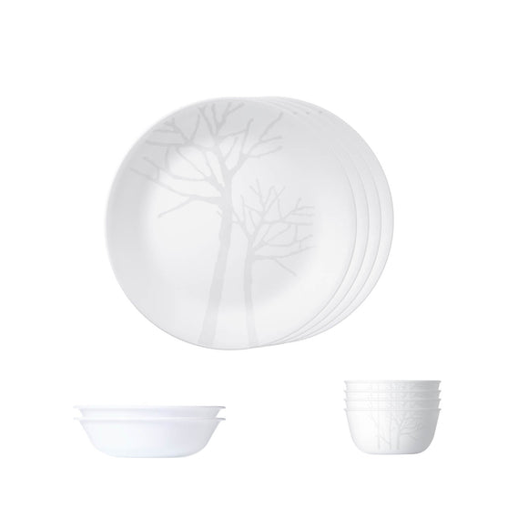 Corelle Asia Round Frost 10 Pcs Mini Dining Set (VDB)