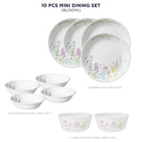 Corelle  Asia Collection Blooms Basic / Mini / Starter Set (Pack of 10)