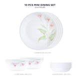 Corelle Asia Round Lilyville 10 Pcs Mini Dining Set (VDB)