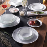 Corelle Livingware English Garden Basic / Mini / Starter Set (Pack of 10) 4 26cm Dinner Plates, 4 296ml Dessert Bowls, 2 828ml Curry Bowls