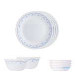 Corelle Livingware Round Morning Blue 10 Pcs Mini Dining Set (VDB)