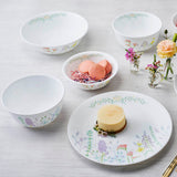 Corelle Asia Collection Blossom - 12 Pcs Utility Set | For Family of 4