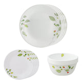 Corelle Asia Round Green Breeze 12 Pcs Dinner Set