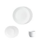 Corelle Livingware Round Winter Frost White  12 Pcs Utility Set