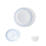 Corelle Livingware Round Morning Blue 12 Pcs Utility Set