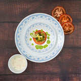 Corelle Livingware Round Morning Blue 12 Pcs Utility Set