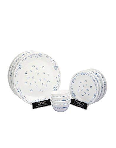 Corelle Provincial Blue Glass 12Pcs Dinner Set, Multicolor