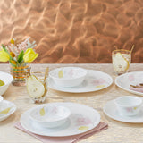 Corelle Livingware Plus Elegance Breakfast Set (Pack of 12) 6 26cm Dinner Plates & 6 177ml Katori