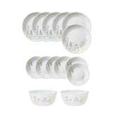 Corelle Asia Collection Blooms 14 Pcs Dinner Set (Pack of 14)