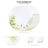Corelle Asia Round Provence Garden 14 Pcs Dinner Set