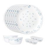 Corelle Livingware Round Provincial Blue 14 Pcs Dinner Set