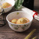 Corelle  Asia Collection Green Breeze 16 Pcs Nuclear Family Set (Pack of 16) 4 26cm Dinner Plates, 4 17cm Small Plates, 296ml Dessert Bowl & 177ml Katori