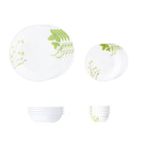 Corelle  Asia Collection European Herbs 16 Pcs Nuclear Family Set