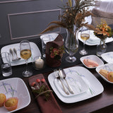 Corelle  Asia Collection Shadow Iris 21 Pcs Dinner Set