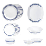 Corelle Livingware Wheeler Diamond 21 Pcs Dinner Set