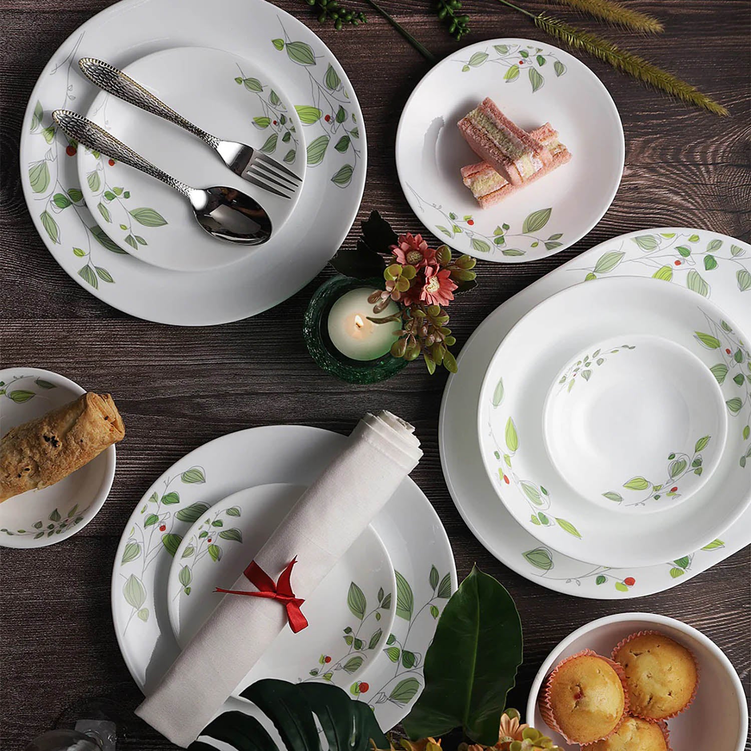 Corelle Asia Collection Green Breeze 20 Pcs Dinner Set – Corellebrands