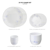 Corelle  Asia Collection Lapinue 20 Pcs Dinner Set