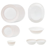 Corelle Asia Round Golden Infinity 21 Pcs Dinner Set