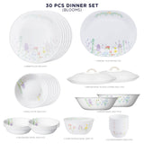 Corelle Asia Collection Blooms 30 Pcs Dinner Set