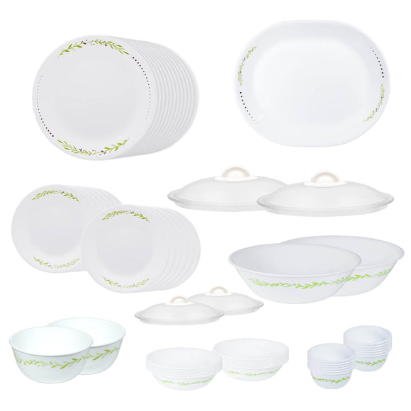 Corelle Livingware Round Herbs 57 Pcs Dinner Set