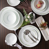 Corelle Livingware Round Herbs 57 Pcs Dinner Set