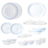 Corelle Livingware Morning Blue 57 Pcs Dinner Set