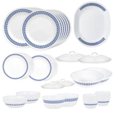 Corelle Livingware Wheeler Diamond Dinner Set 57 Pcs