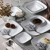 Corelle 21 Pcs Timber Shadows Dinner Set