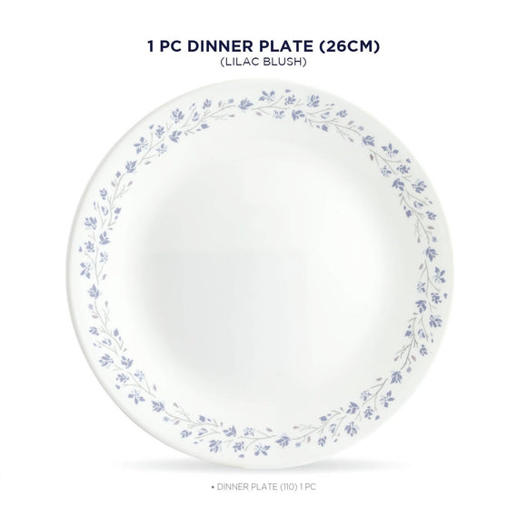 Corelle Livingware Round Lilac Blush 1 Pcs Dinner Plate (26cm)