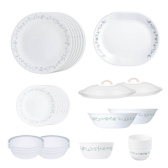 Corelle Livingware Country Cottage Dinner Set 30 Pcs
