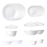 Corelle Asia Round Frost 30 Pcs Dinner Set