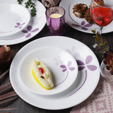 Corelle Asia Collection Warm Pansies Dinner Plate - Pack of 6