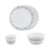 Corelle Livingware Round Modena 14 Pcs Dinner Set