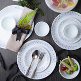 Corelle Lilac Blush Glass 21Pcs Dinner Set, Multicolor