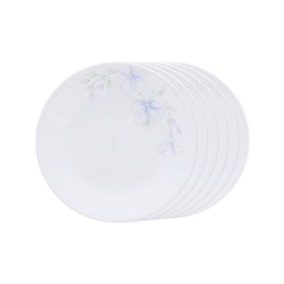 Corelle Lapinue1 17cm Small Plate/B&B Plate Pack Of 6 | For Family of 6 | Break & Chip Resistant | Lightweight & Durable | Microwave & Dishwasher Safe (Copy)