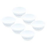 Corelle Denham 177ml Katori / Ramekin Bowl Pack Of 6 | Break & Chip Resistant | Lightweight & Durable | Microwave & Dishwasher Safe