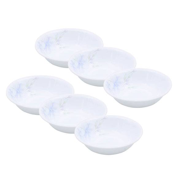 Corelle Lapinue1 296ml Veg / Des Bowl Pack Of 6 | For Family of 2 | Lightweight & Durable | Microwave & Dishwasher Safe