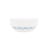 Corelle Skyline Bay Garden 296ml Veg/Des Bowl Pack Of 6 | Break & Chip Resistant | Lightweight & Durable | Microwave & Dishwasher Safe