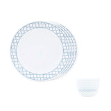 Corelle Denham Mini Dining Set (K) - 8 Pcs | For Family of 4 | Break & Chip Resistant |Lightweight & Durable | Microwave & Dishwasher Safe