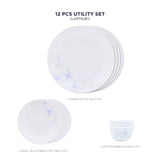Corelle Livingware Round Lapinue1 12 Pcs Utility Set
