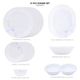 Corelle Livingware Round Lapinue1 21 Pcs Dinner Set