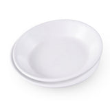 CORELLE WINTER FROST WHITE 17 CM Soup Plate For Soup/Noddle/Pasta & Macaroni | Pack of 2 | Build with Vitrelle Triple Layer Glass| Lightweight |1-year warranty on chips, breaks & scratches