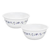 CORELLE Lillac Blush 177 ML Small Katori-Pack of 2| For serving Dal/Curd/Desserts/Dips | Ramekin Bowl |Vitrelle Triple Layer Glass| Lightweight |1-year warranty on chips, breaks & scratches