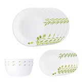 Corelle Livingware Round Olive Garden 14 Pcs Dinner Set